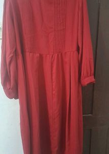 Ajio Meroon Dress