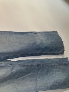 Denim Blue Jeans In Waist 28
