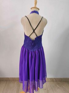 Lace &amp; Chiffon Corset Dress