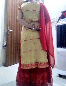 Beautiful Kurta With Skirt And Dupatta ❤️