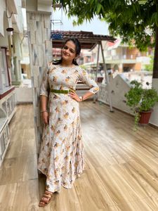 Long Gown With Belt