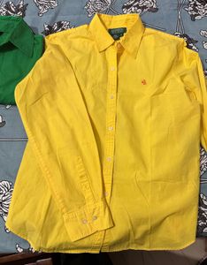 Ralph Lauren Yellow Shirt