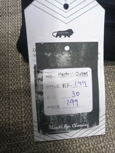 🥰RF-144 Size-30 (Sale) Latest Ladies high waist J