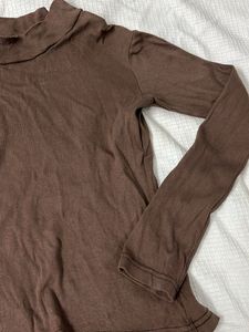 Brown Full Sleeve Top