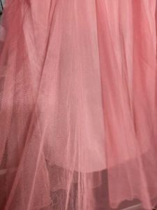 Pink layered dress
