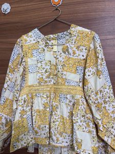 Floral Patchwork Blouse