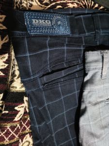Combo Of Checked Pants