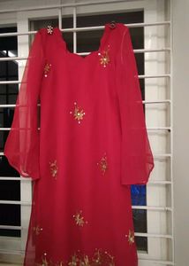 Hot Red Kurthi