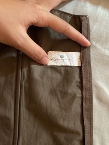 Brown Strapless corset Top