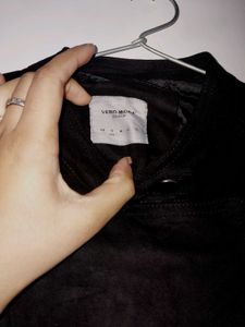 Vero Moda Faux Suede Black Jacket