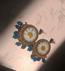 Real Flower Jhumka🎀