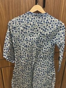 Floral Print Kurta
