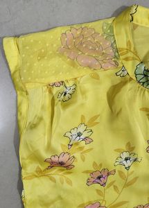 ZIVAME Sultry Night Suit Yellow