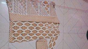 Block Print Cotton Suit Set