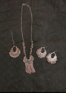 Oxidised Jwellery Set Only Once Used