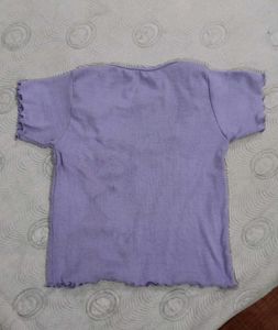 Gorgeous Lavender Crop Top