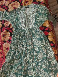 Mutli Green 💚 Maxi Dress