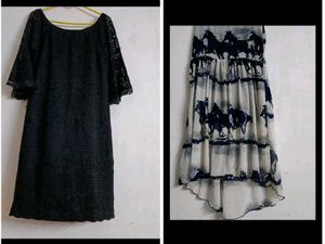 2 Bodycon Or Midi Dresses