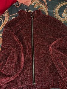 Sparkly Bomber Jacket