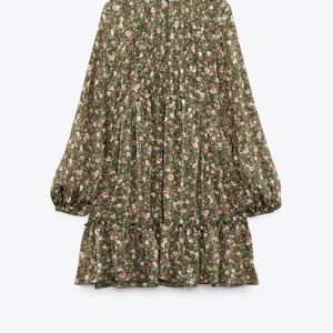 Zara Limited Edition Floral Dress From New York
