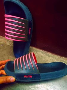 🔥 Flite Slippers And Flip-flops Red And Black In Colour Size 8/43 In  Rupees Money 💰 Or In Coins