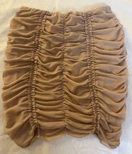 Ruffle Bodycon Skirt