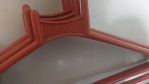 Clothes Hanger And Dust Pan