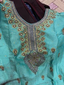 Elegant Embroidered Suit Set