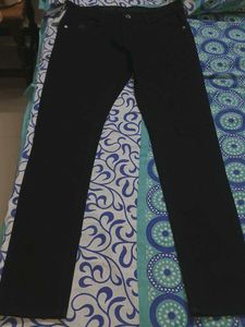 Dark Black Slim Fit Denim Jeans