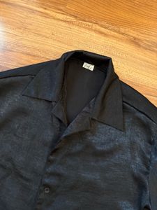 Black Satin Shirt 🎱