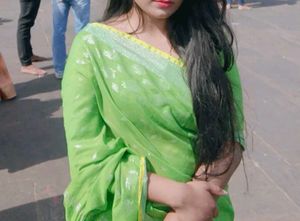 Green Cotton Saree