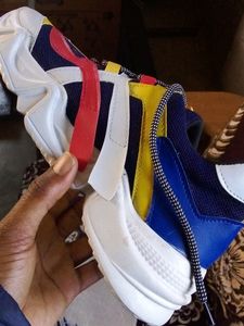 STYLISH MULTICOLOUR SHOE FOR MEN