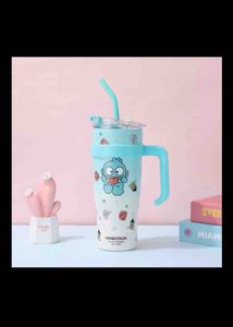 Premium Tumbler With Straw