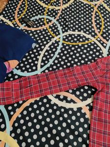 Red Plaid Casual Shirt