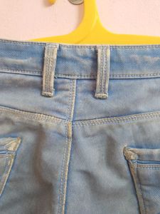 Light Wash Slim Fit Jeans