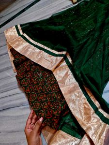 Churidar / Salwar Suit Set Of Heavy Stone Work