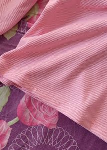 One Shoulder Pink Top