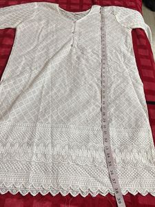 White Embroidered Tunic