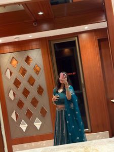 Green Lehenga Choli Set