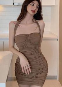 Brown Bodycon Dress