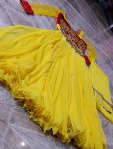 Yellow Ethnic Gown