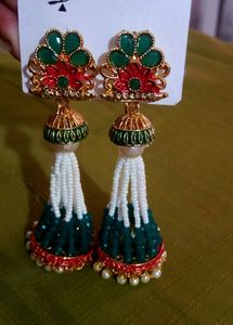 Beautiful Earrings In Jhumka