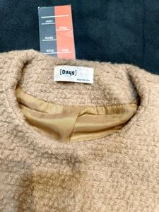 Korean Brand Over Coat For Girls