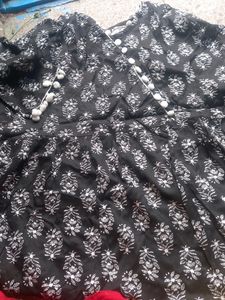 Anarkali Dress With Dupatta And Pant