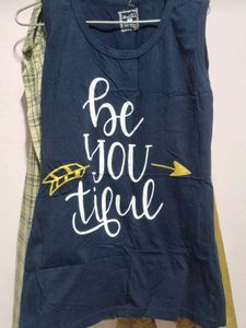 Sleeveless T Shirt