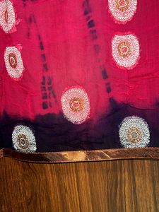 Party wear Pink &amp; Blue Dupatta