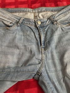 Distressed Denim Jeans
