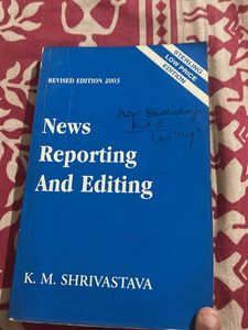 News Reporting And Editing