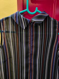 Striped Sleeveless Top