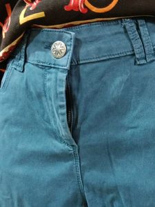 Vintage Top &amp; Blue Pants Set